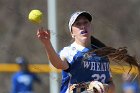 Softball vs JWU  Wheaton College Softball vs Johnson & Wales University. - Photo By: KEITH NORDSTROM : Wheaton, Softball, JWU